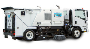 Street Sweeper - Wafer Brooms Usage - Smith Equipment - Lakeland Florida